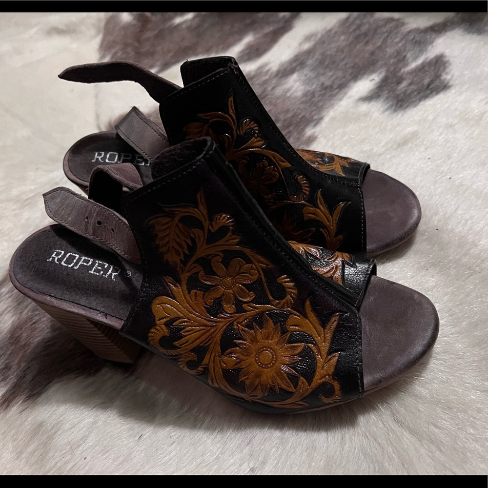 Roper Leather Heels